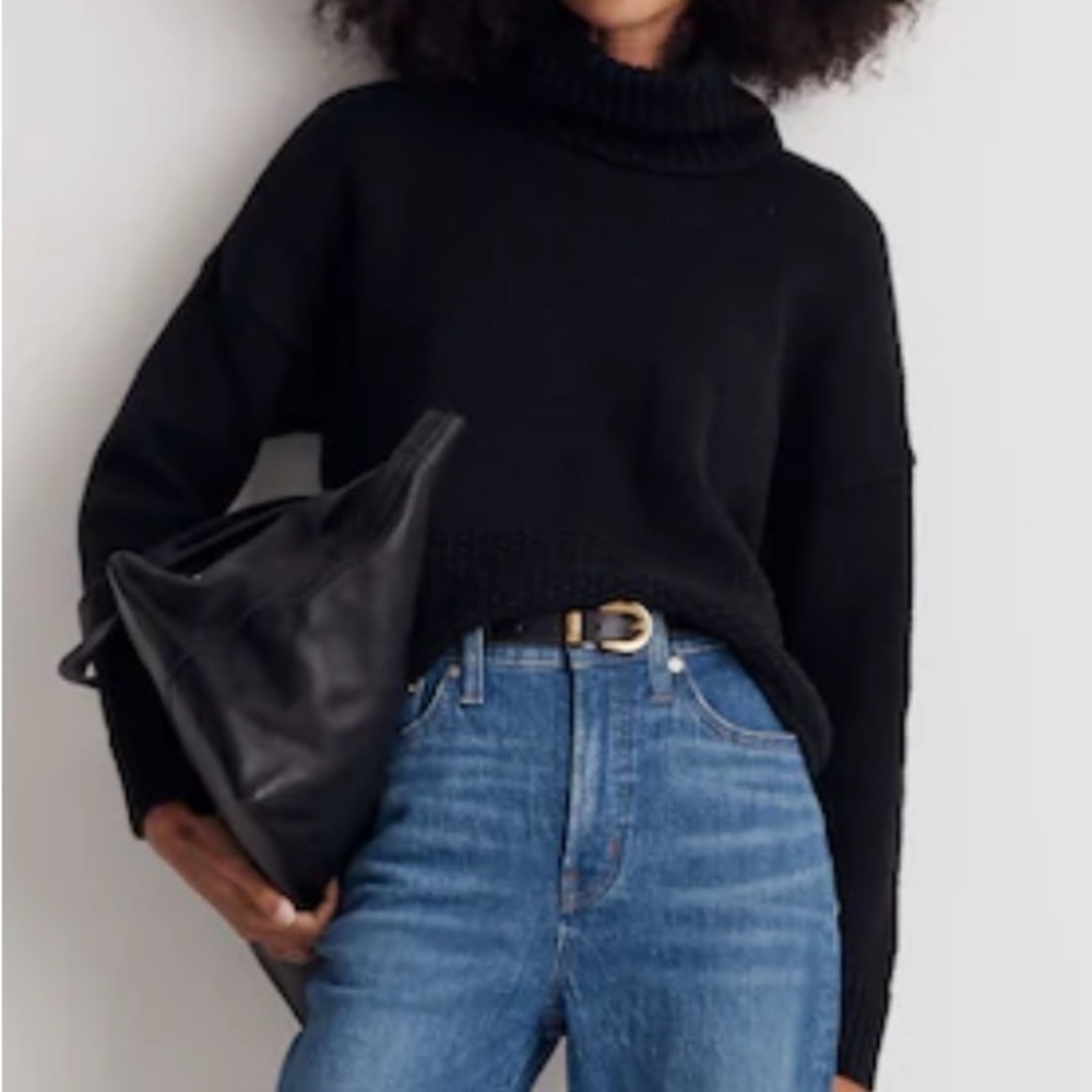 Madewell Sadler Turtleneck Sweater